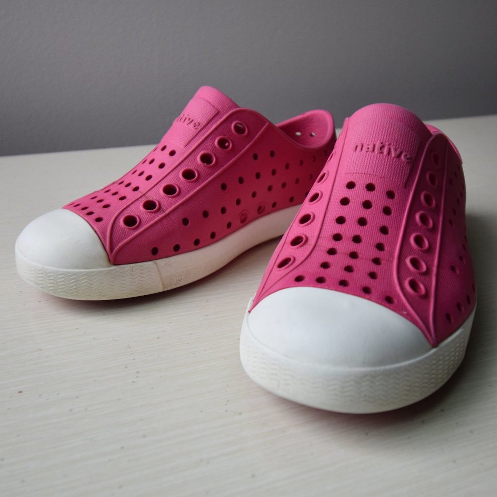 Native Jefferson Kids Shoes - Pink